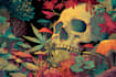 make psychedelic, trippy, weed, fantasy art