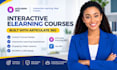 design responsive elearning video courses on articulate 360 scorm course