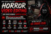 create cinematic analog horror video with authentic vhs fx