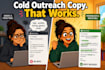 write cold emails and dms that actually get replies
