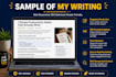 write high ranking SEO blog posts and articles