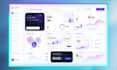 design a saas dashboard UI in figma
