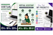 do accurate data entry and virtual assistant tasks