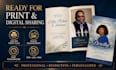 design funeral program, obituary program, celebration of life booklet