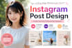 design attractive instagram posts with canva and ai