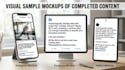 write edited ai content, social media captions, and descriptions