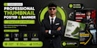 design eye catching ai thumbnail, poster and banner