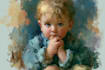 paint landscape in oil painting