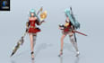 do 3d game model, 3d game character animation, game assets in unity, maya, ue5