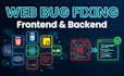 fix bugs in your node js PHP laravel react website