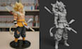 3d modeling, cosplay, 3d action figures printing, 3d helmet design, 3mf painting
