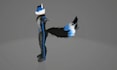 create furry vrchat avatar, fursona character and custom anthro 3d model