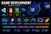 develop a professional unity 2d arcade game for mobile, web, and PC