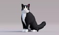 make custom fantasy creature, monster, 3d animal models, pets, grey fox, disney