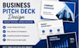 design a b2b sales deck and company capabilities presentation