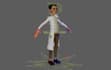 convert 2d to 3d cartoon model 3d cute stylized cartoon mascot model in blender