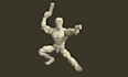 custom 3d action figure, articulated figure, 3d printing, poseable figure, stl