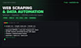 do advanced web scraping, data mining from any website