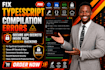fix typescript compilation errors secure API secrets inside your base44 backend