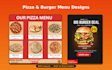 design modern restaurant menu, flyers, brochures and posters