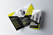 design trifold brochure, bifold pamphlet, leaflet, flyer, print or digital