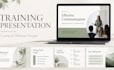 design training, webinar and online course presentations