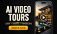 create ai real estate video tours and explainer videos