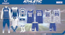 design custom 7v7 football uniform deal package