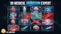 create scientific 3d medical animation videos