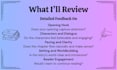 critique the first chapter of your novel