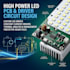 design high power led pcb and led driver circuits