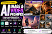 write professional ai image and video prompt for your project