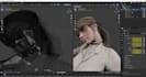 optimize avatar for talkinghead,google cloud tts,threejs glb,r3f,idle animation