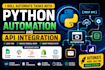 automate tasks with python scripts and API integration