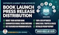 distribute book launch author pr press release submit
