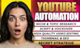edit faceless automation video, youtube video editing