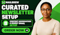 set up mailbrew digest email tool curated newsletter content aggregation setup