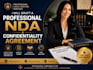 draft a professional nda and confidentiality agreement