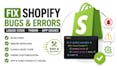 fix shopify bugs errors liquid code theme and app issues