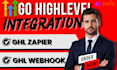 setup ghl integration, ghl webhook automation, ghl zapier and make com