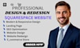 design e restyling di siti web squarespace, landing page squarespace, e seo