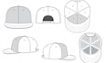 design a professional cap tech pack, baseball cap and hat technical drawing