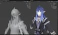 create animated 3d pbr game models characters maps for unity unreal