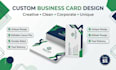 design modern canva business card