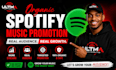 do organic spotify music promotion and grow your audience