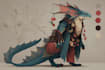 draw fantasy creatures and custom monster illustration
