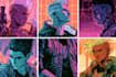 do cyberpunk futuristic city art