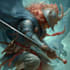 do a unique fantasy game character art