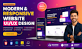 build a responsive landing page in react