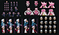 create custom gen 3, gen 4, gen 5 pokémon trainer and overworld sprites